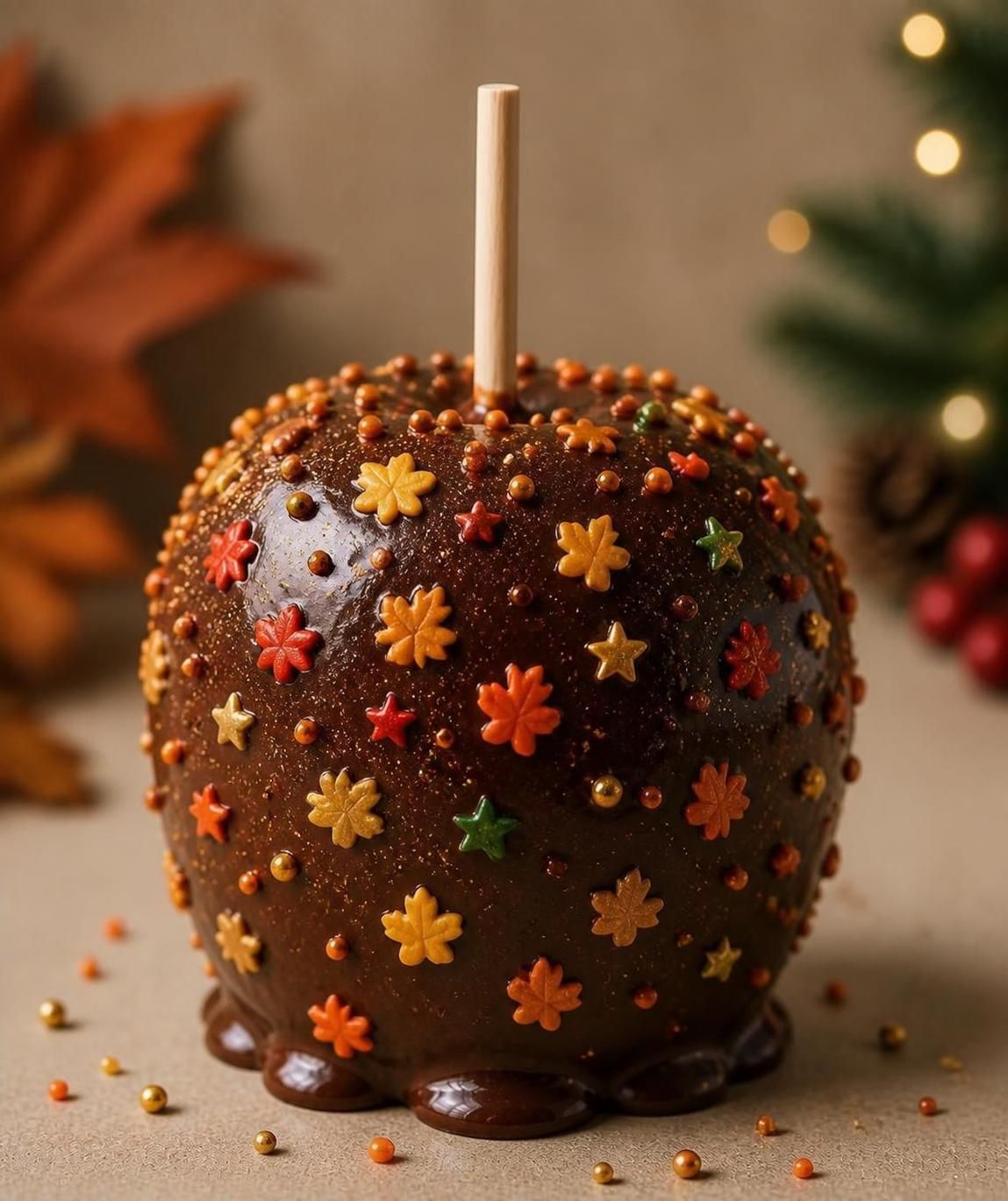 Fall Chocolate Apple